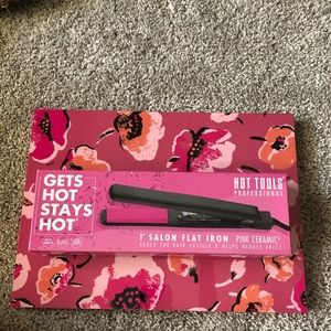 Hot tools flat iron NEVER OPENED